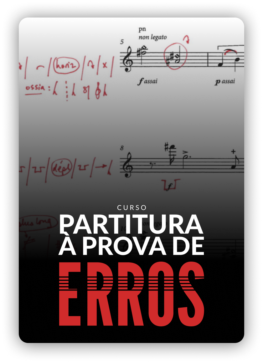 Curso Partitura à prova de erros